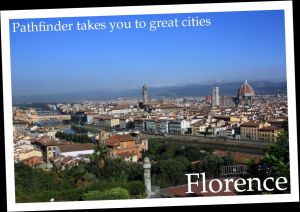 Pathfinder Travel takes you to great cities (Florence).